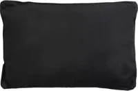 Sierkussen 60x40 piping Panama black - thumbnail