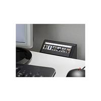 Delock Keystone houder 6 poorten multimedia paneel grijs - thumbnail