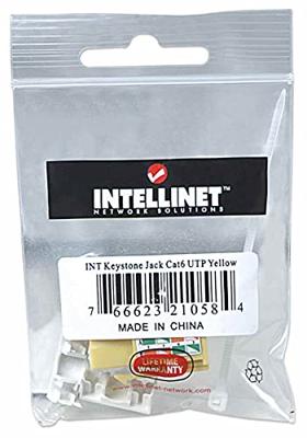 Intellinet 210584 RJ45-inbouwmodule Keystone CAT 6 1 stuk(s) Intellinet 210584 RJ45-inbouwmodule Keystone CAT 6 1 stuk(s)