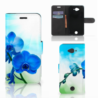 Acer Liquid Z530 | Z530s Hoesje Orchidee Blauw - Cadeau voor je Moeder - thumbnail