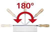 Wolfcraft Handzaag | Gebogen/draaibare handgreep | 1 stuk - 6925000 - thumbnail