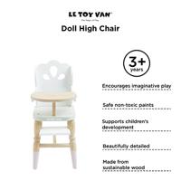 Houten poppenstoel Sweet Dreams - thumbnail