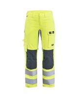 Blåkläder Multinorm dames werkbroek Inherent met stretch 71911512 | High-Vis Geel/Marineblauw | Maat 44 - 7330509805770 - thumbnail