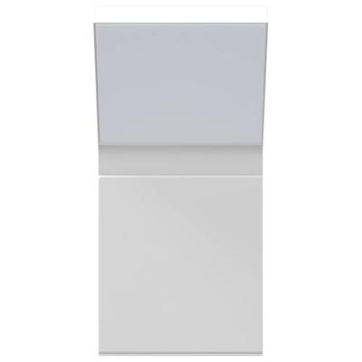 VidaXL Buitenwandlampen 2 st led gegoten aluminium wit