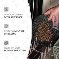 Eat Slow Live Longer Lick Mat Lovely Grey - thumbnail