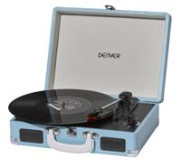 Denver VPL-120 USB-platenspeler Blauw - thumbnail