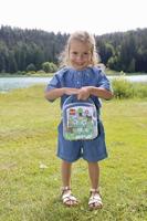 Abrick koffer met boerderijdieren - 16dlg. - thumbnail