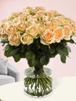 50 zalmkleurige rozen - XL rozen - Avalanche Peach - thumbnail