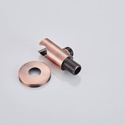 Handdouchehouder Wand Aansluitbocht BWS Koper Geborsteld Koper Boss & Wessing