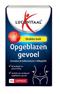 Lucovitaal Opgeblazen gevoel capsules 30 Capsules