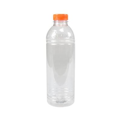 Fles RPET Met Oranje Dop (70x1000ml)