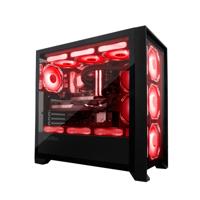 ATX Semi-toren BehuizingCoolBox COO-CHA-GE2000-0 Zwart - thumbnail