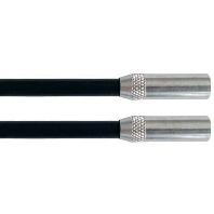 RUNPO stick zwart (middel) 5,5mm 2x1m 10044