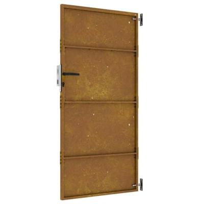 Poort 85x200 cm cortenstaal