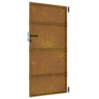 Poort 85x200 cm cortenstaal - thumbnail