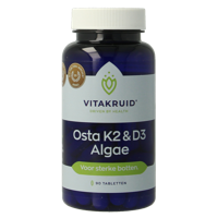 Vitakruid Osta K2 & D3 Algae Tabletten - thumbnail