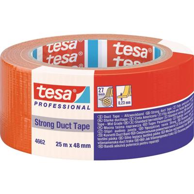 tesa Duct Tape STRONG 04662-00195-01 Reparatietape Oranje (l x b) 25 m x 48 mm 1 stuk(s)