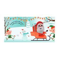 Lantaarn Publishers Het geheim van de kerstman kartonboek - thumbnail