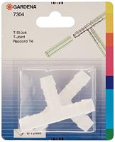 GARDENA 07304-20 PVC Slang-T-verbinding 12 mm Set van 2 stuks - thumbnail