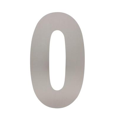 Intersteel Huisnummer 0 XXLNumbra 50cm RVS - 0035.402120