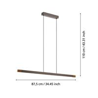 Eglo Design hanglampLisciana 87,5cm - 900174 - thumbnail
