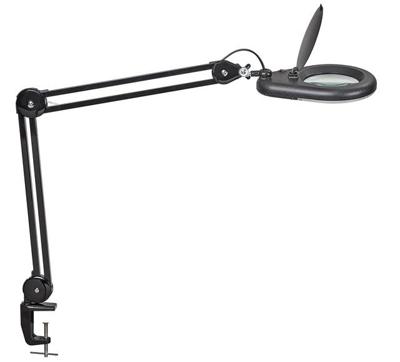 Loeplamp maul viso led tafelklem zwart