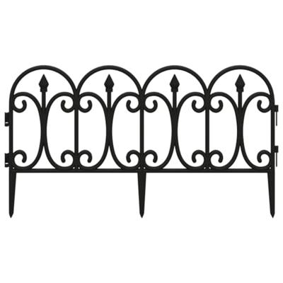 Gazonranden 17 st 10 m polypropeen zwart Gazonranden 17 st 10 m polypropeen zwart