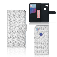 Google Pixel 3A Telefoon Hoesje Stripes Dots - thumbnail