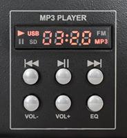 Skytec STM-3020B 6-kanaals mengpaneel met USB/MP3-speler budget - thumbnail