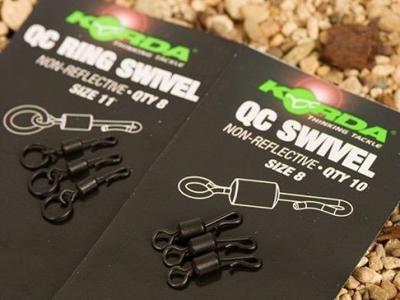 Korda Quick Change Ring Swivel #8