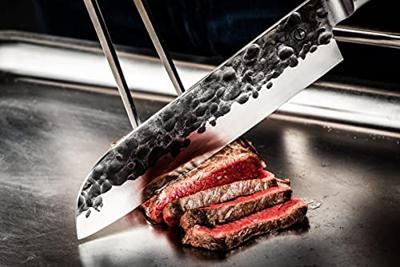 FORGED - Olive Forged - Santoku 18cm Olijfhout - thumbnail