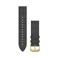 Garmin Quick Release Band Black Leather - thumbnail