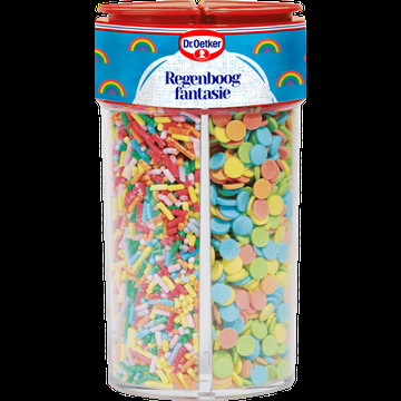 Dr. Oetker Regenboogfantasie Taart Versiering 152g bij Jumbo