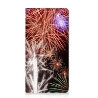 Samsung Galaxy S23 Plus Hippe | Standcase | Vuurwerk - thumbnail