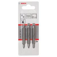 Bosch Accessories S 0,6 x 4,5, S 0,8 x5,5, S 1,2 x 6,5, PH1, PH2, PH3, 60 mm Dubbelbitset - thumbnail
