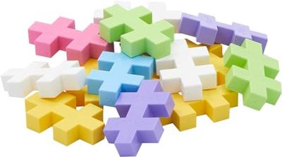 Plus Plus Tube pastel big plus-plus: 15 stuks (3225)