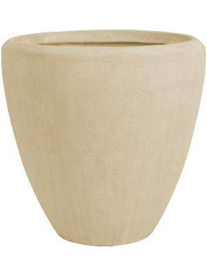 Baq Polystone Plain Couple Natural (met inzetbak), 40x40cm