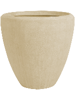 Baq Polystone Plain Couple Natural (met inzetbak), 40x40cm - thumbnail