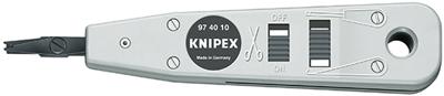 Knipex 97 40 10 Aanleggereedschap Geschikt voor: UTP-datakabel, STP-datakabel, LSA Plus 0.4 tot 0.8 mm