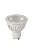 Lucide MR16 - Led lamp - Ø 5 cm - LED Dimb. - GU10 - 1x5W 2200K/2500K/2700K - Wit - thumbnail