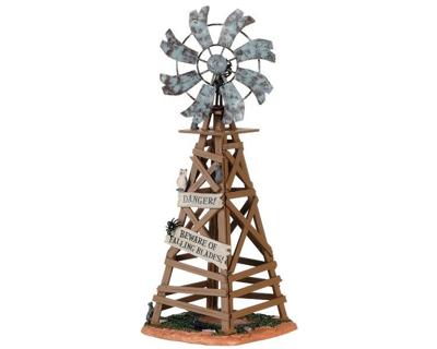 Lemax spooky windmill tafereel Spooky Town 2020