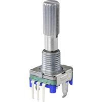 TRU COMPONENTS TC-9415580 EC11S-H6.5B2-25K12-26P Draaischakelaar 5 V 0.5 mA 360 ° 1 stuk(s) - thumbnail