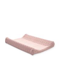 Jollein waskussenhoes 50x70 cm River Knit Pale Pink Maat - thumbnail