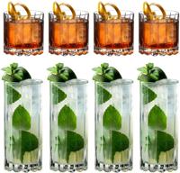 Riedel Glazenset Cocktail & Whiskey Rocks & Highballs - 8 stuks - thumbnail