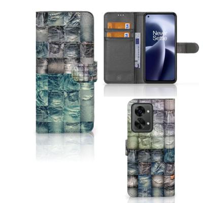 Wallet Case met Pasjes OnePlus Nord 2T Spijkerbroeken Wallet Case met Pasjes OnePlus Nord 2T Spijkerbroeken