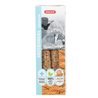 ZOLUX NUTRIMEAL STICK TROPISCHE VOGEL GELE GIERST - thumbnail