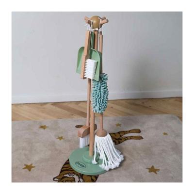 Dantoy houten schoonmaakset, 6dlg.