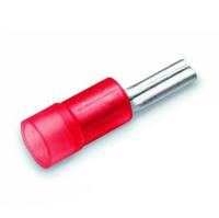 Cimco 180222 Stiftkabelschoen 0.50 mm² 1 mm² Deels geïsoleerd Rood 1 stuk(s) - thumbnail