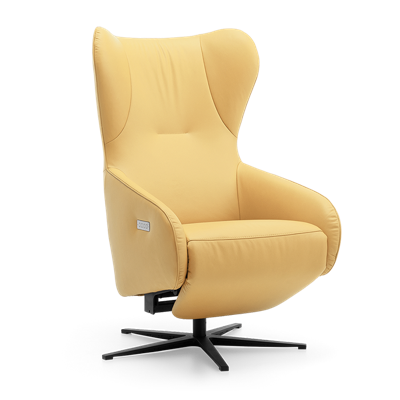 Sta-op Stoel A-101 Geel Stof