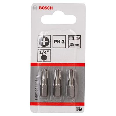 Bosch Accessoires Bit extra-hard PH 3, 25 mm 3st - 2607001515